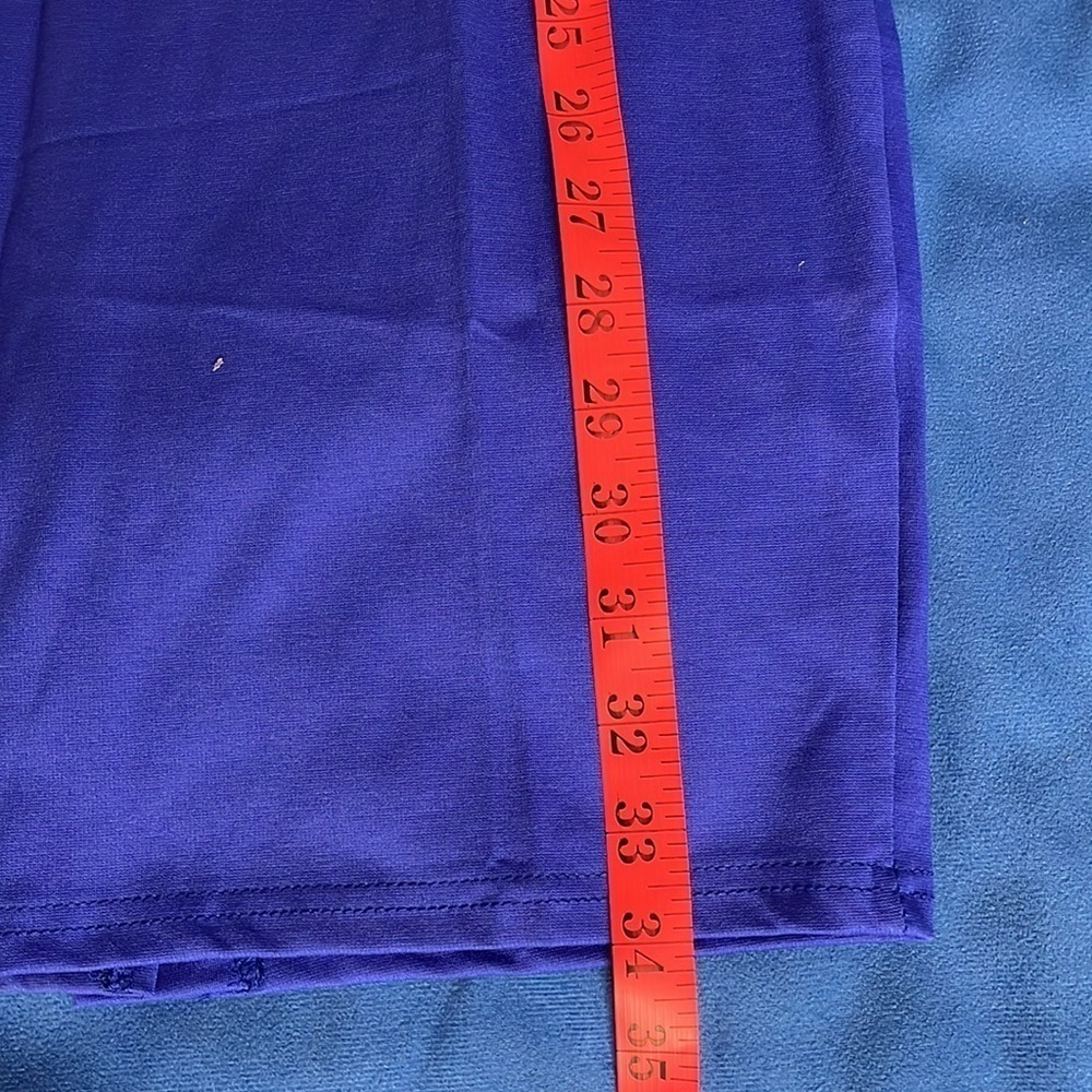 ⭐️ NWT- Rebel Sugar royal blue dress- size small - Picture 9 of 10